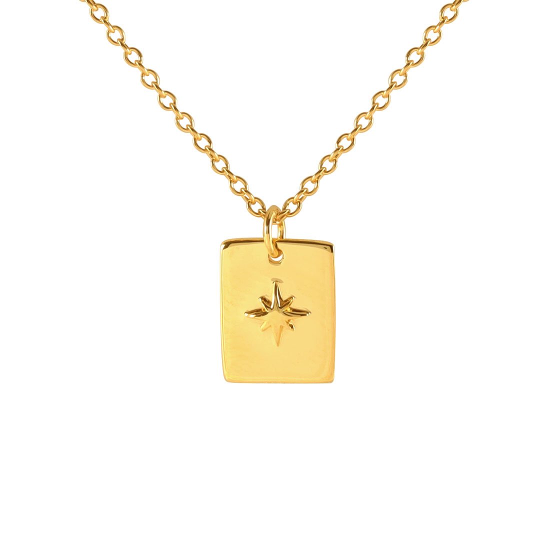 Celestial Medallion Necklace Gold