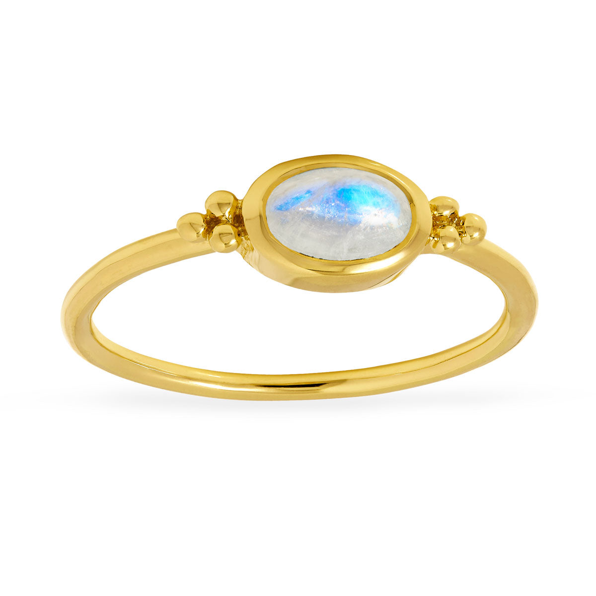 The Visionary Moonstone Ring Gold