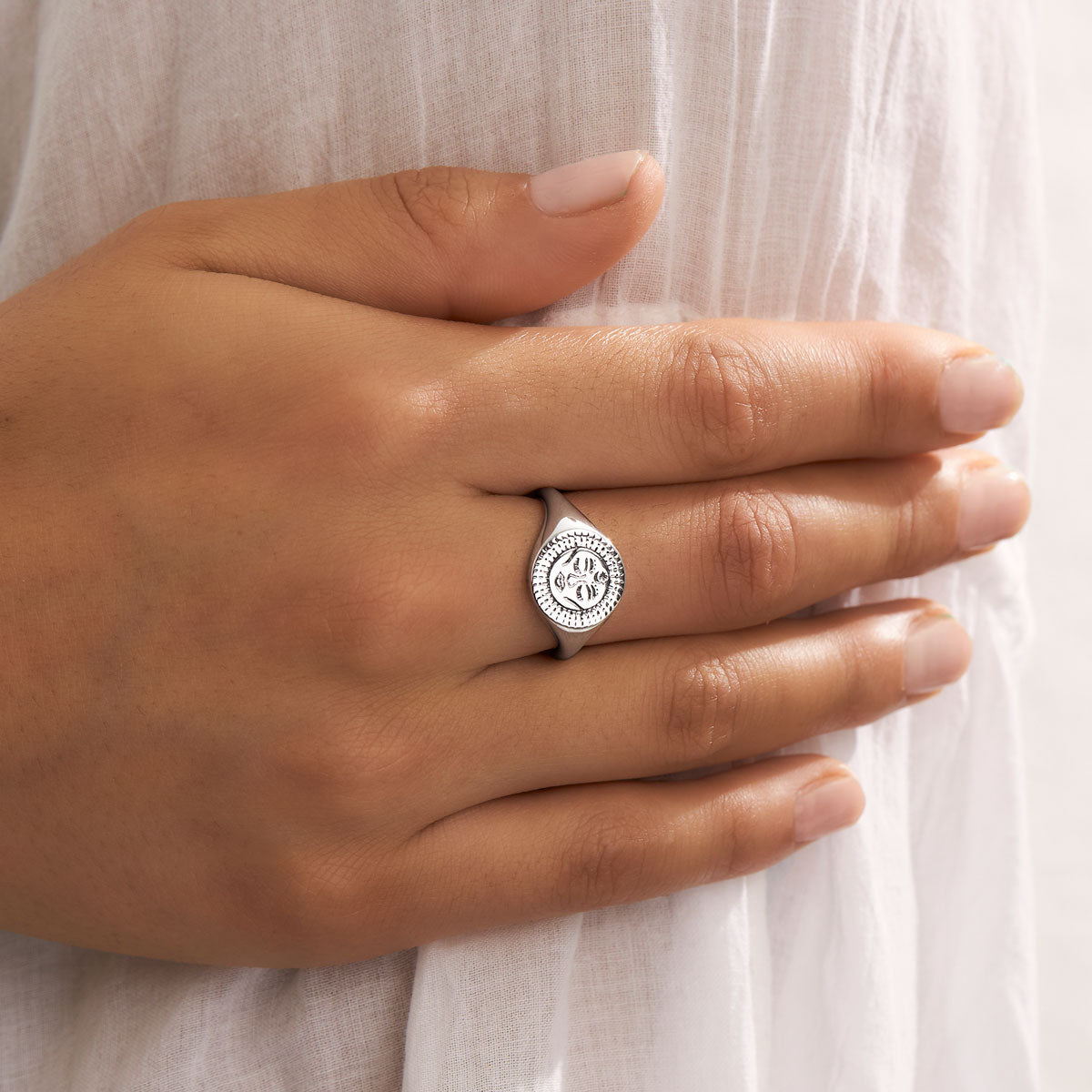 Moon Signet Ring