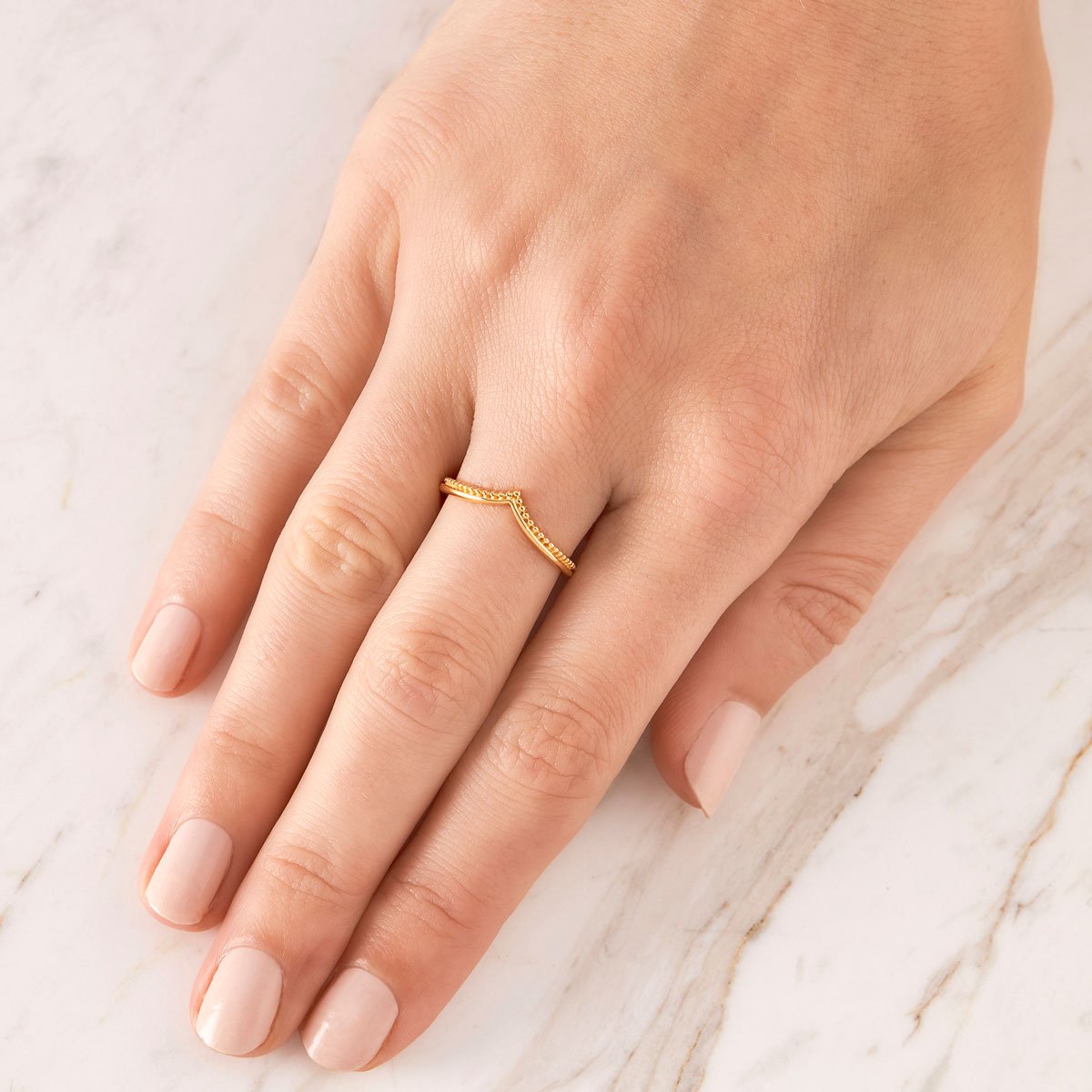 Bohdi Stacker Ring Gold