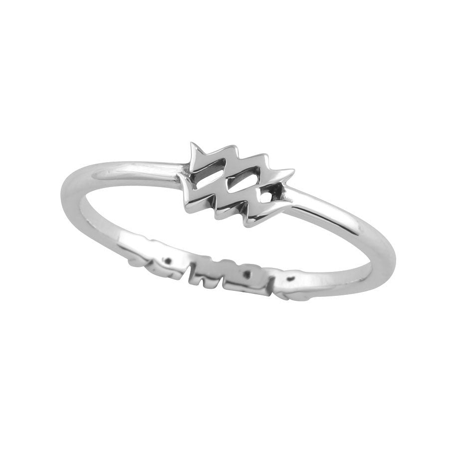 Zodiac Aquarius Ring - Midsummer Star
 - 1