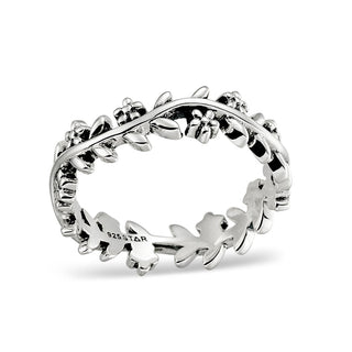 Floral Halo Ring - 5