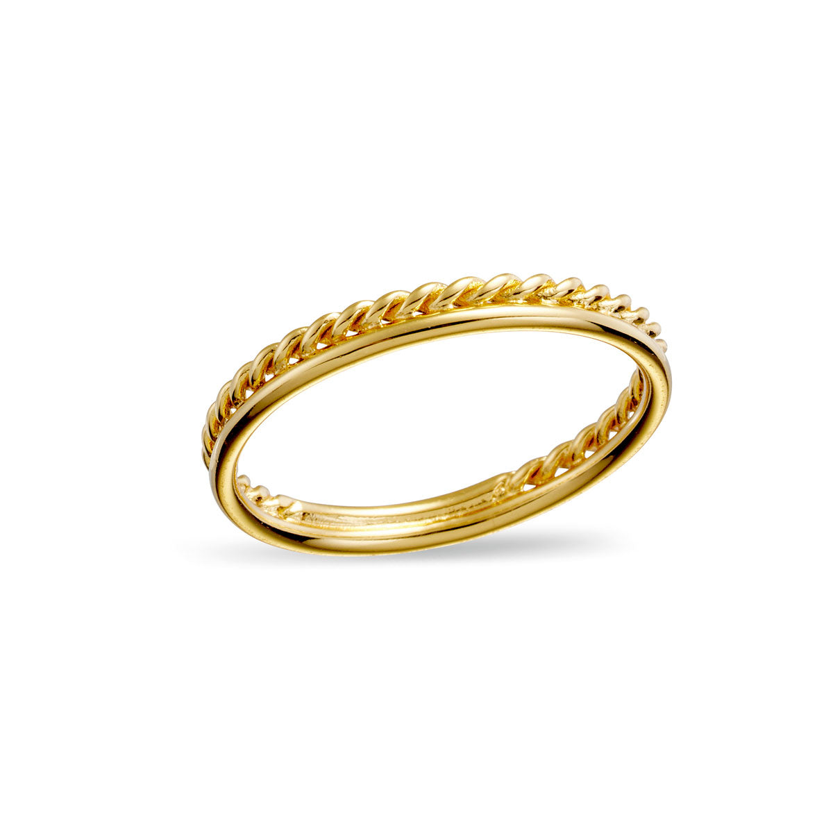 Rope Ring Gold