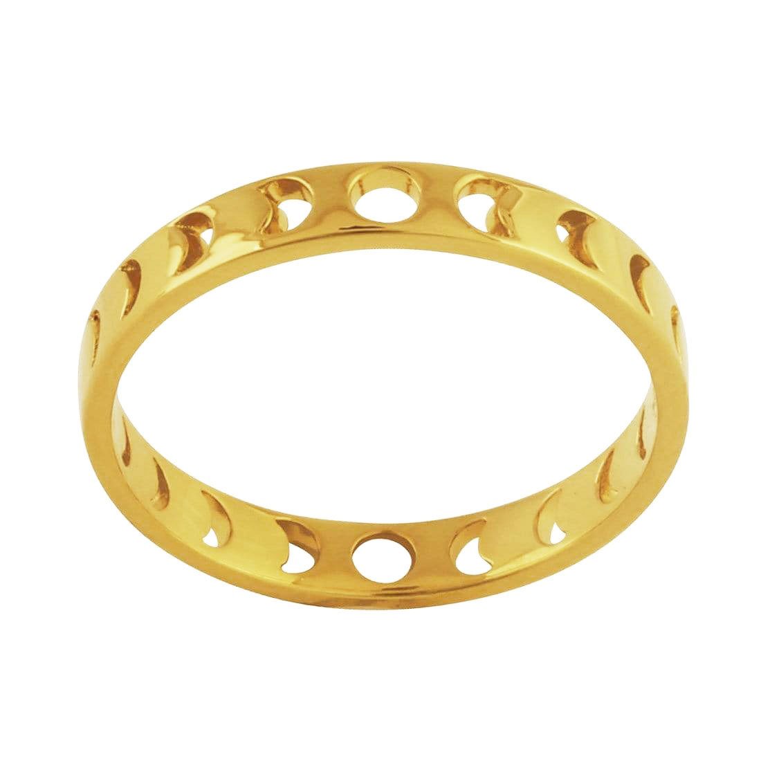 All The Phases Gold Ring