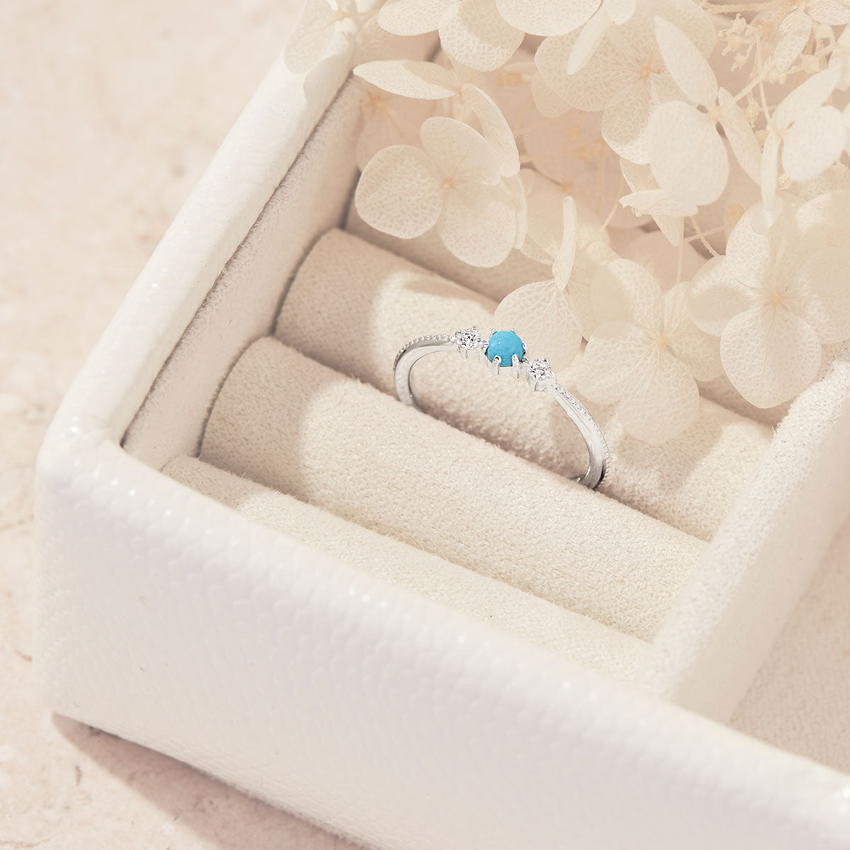 Divine Wisdom Turquoise Ring