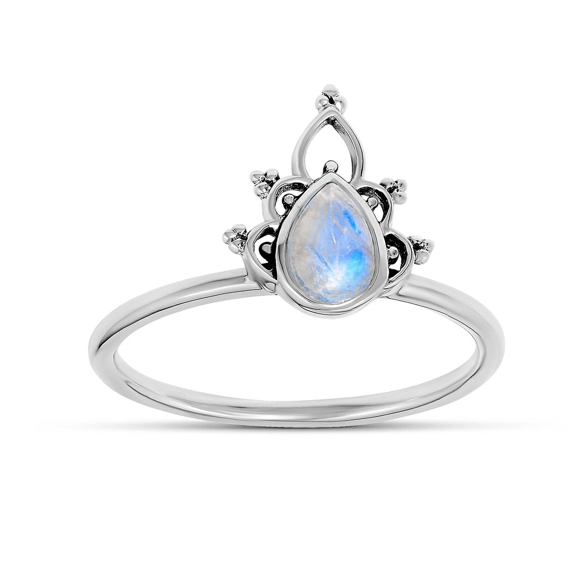 Divine Archway Moonstone Ring