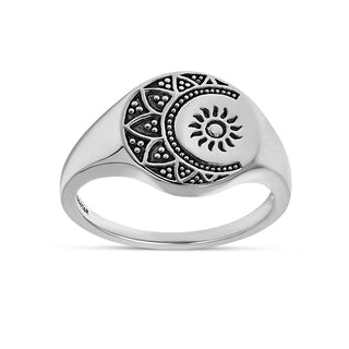 Mandala Deities Signet Ring - 5