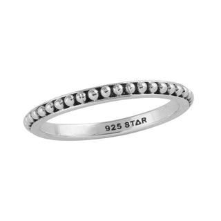 Beaded Stacker Ring - 5