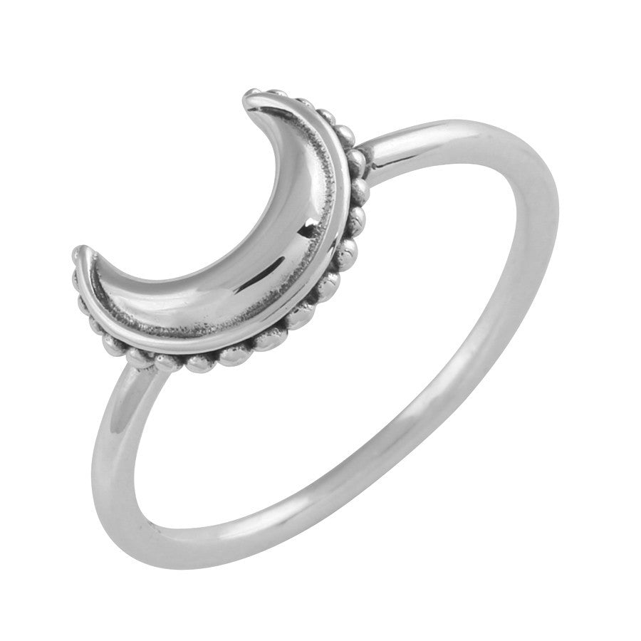 Decorated Moon Ring - Midsummer Star
 - 1