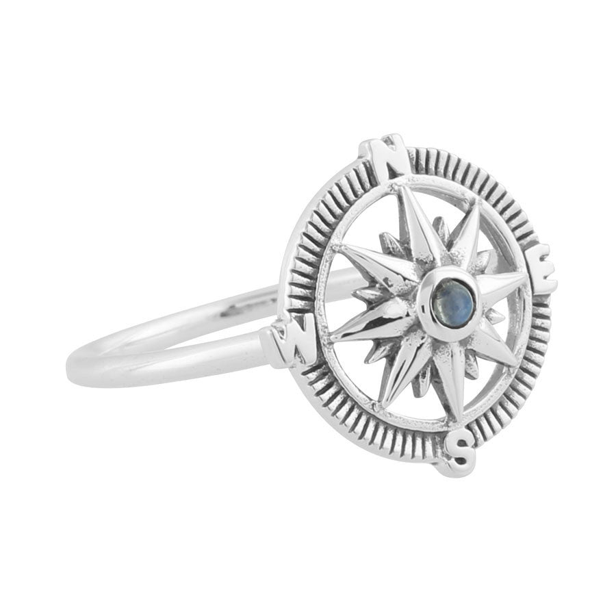 Guiding Light Compass Ring - Midsummer Star
 - 1