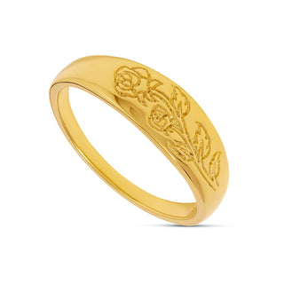 Enchanted Rose Ring Gold - 5