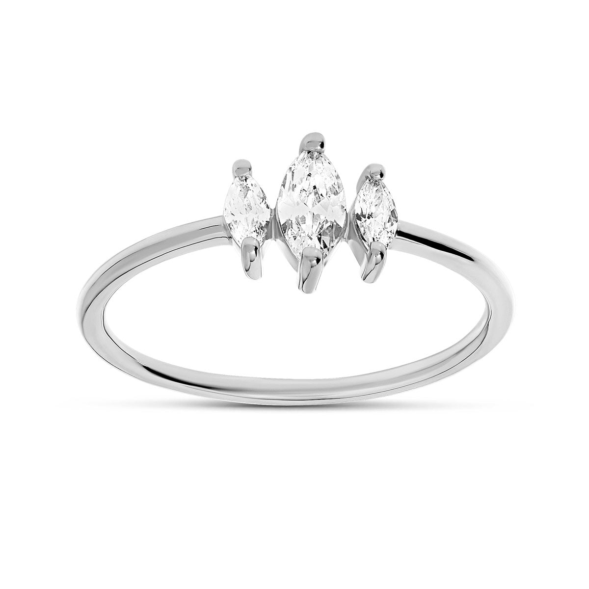 Trinity Sparkle Ring