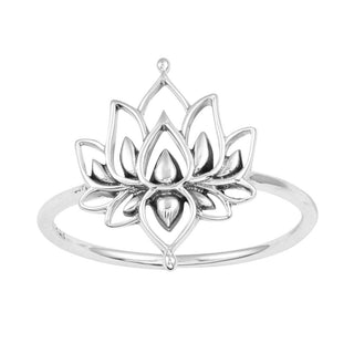 White Lotus Ring - 5