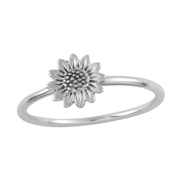 Delicate Sunflower Ring