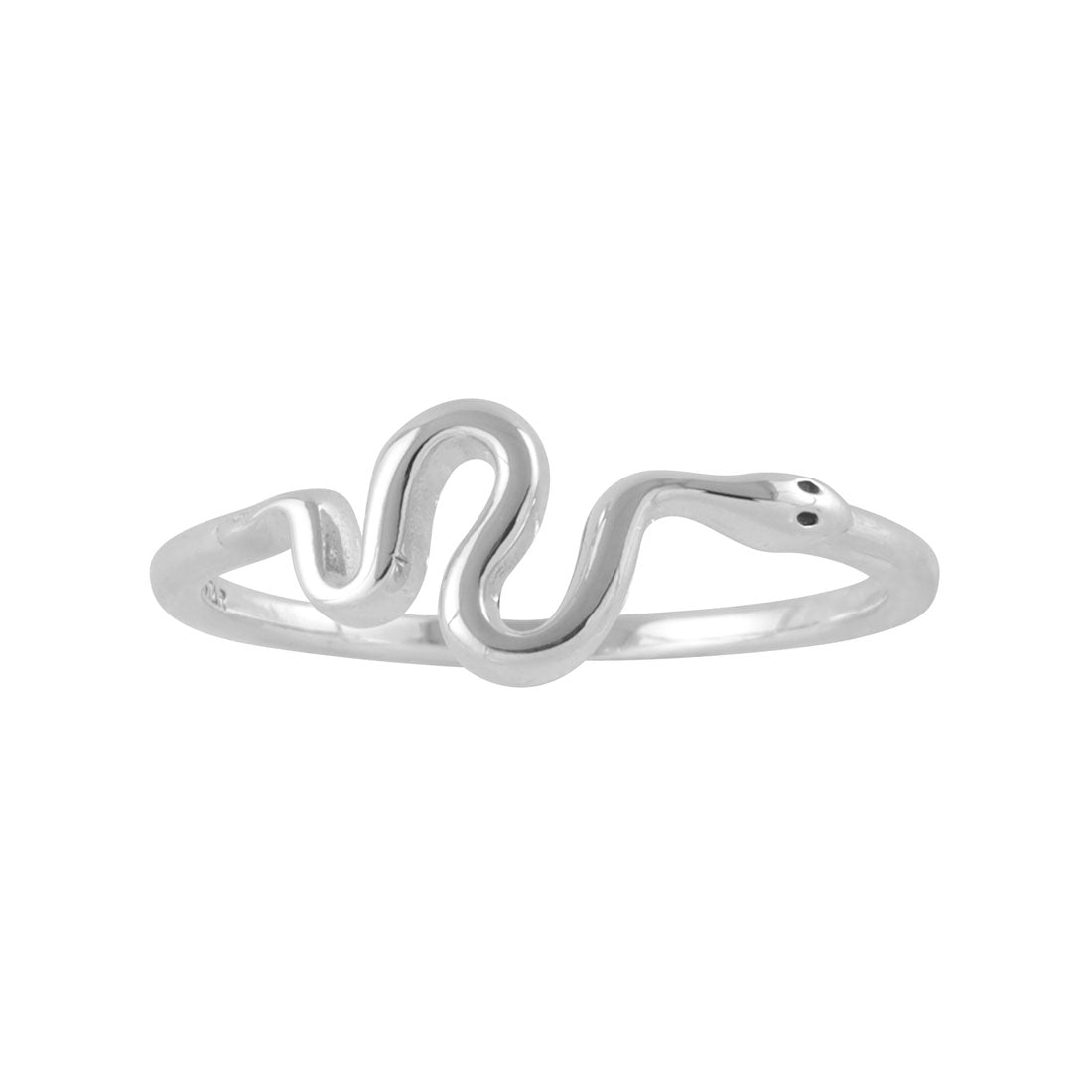 Green Tree Snake Ring