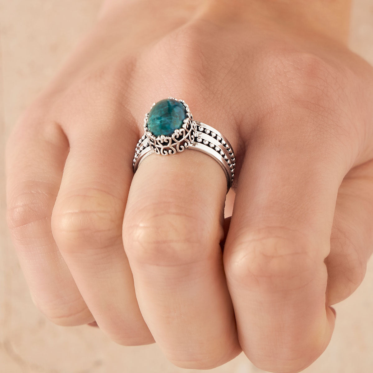 Divinity Chrysocolla Ring