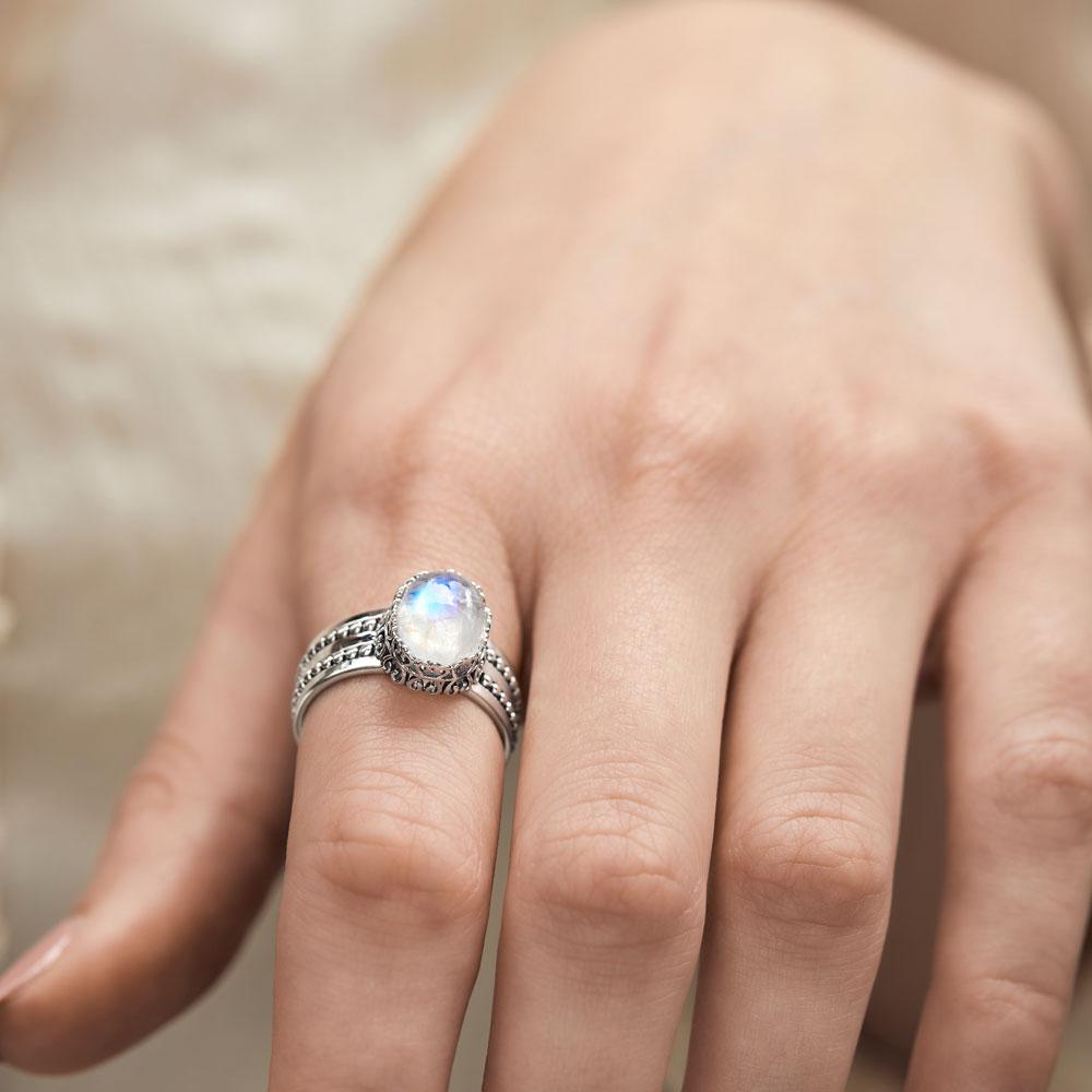 Divinity Moonstone Ring