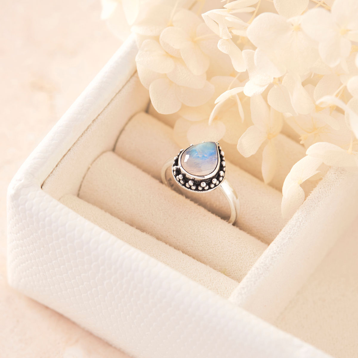 Empyrean Moonstone Ring