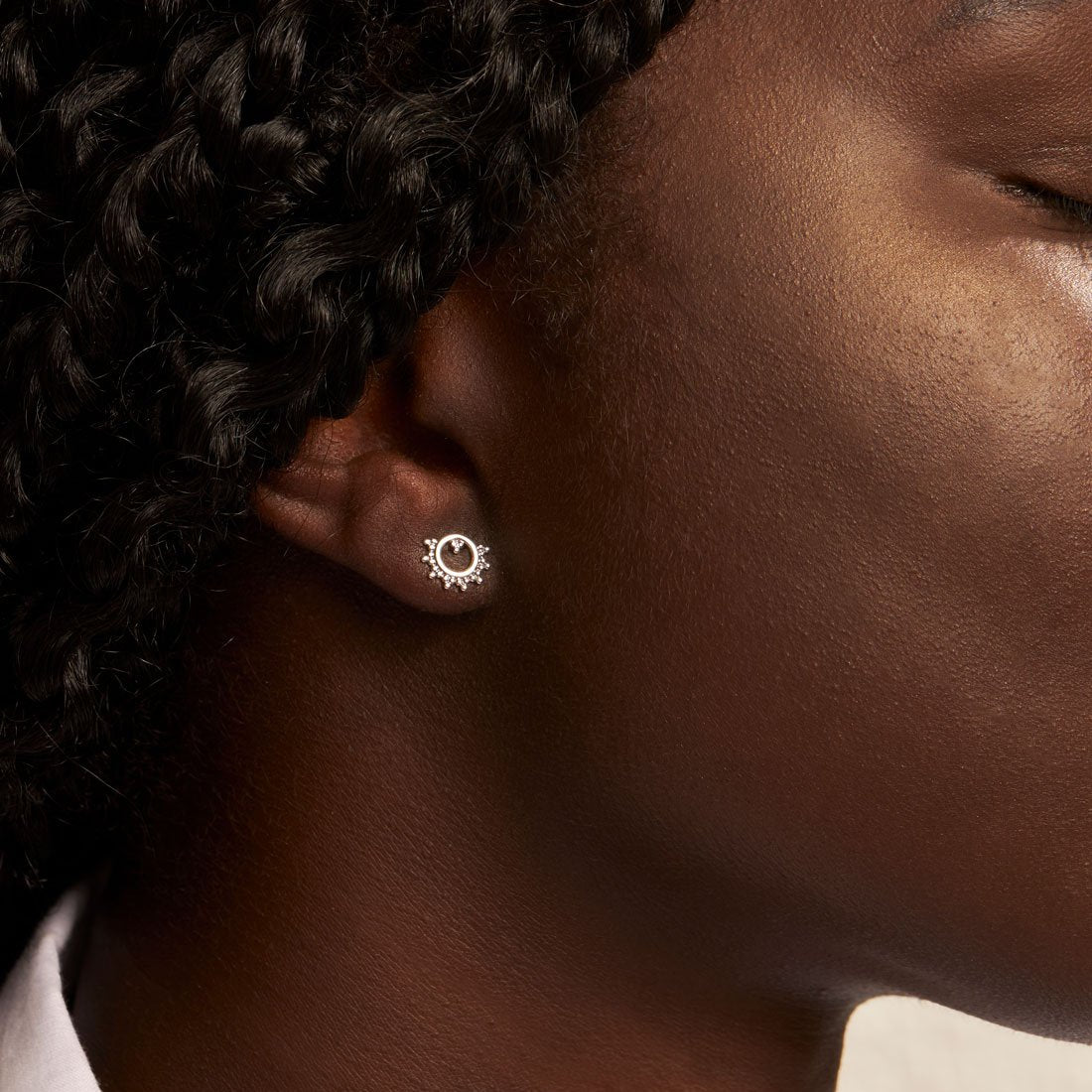 Delicate Batik Studs