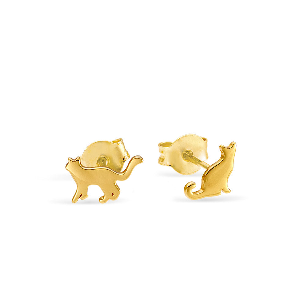 Otherworld Cat Studs Gold