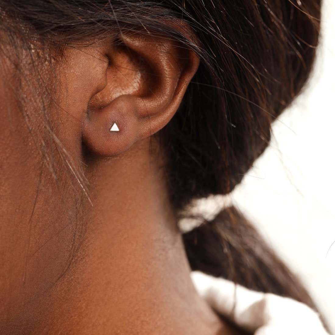 Super Fine Triangle Studs