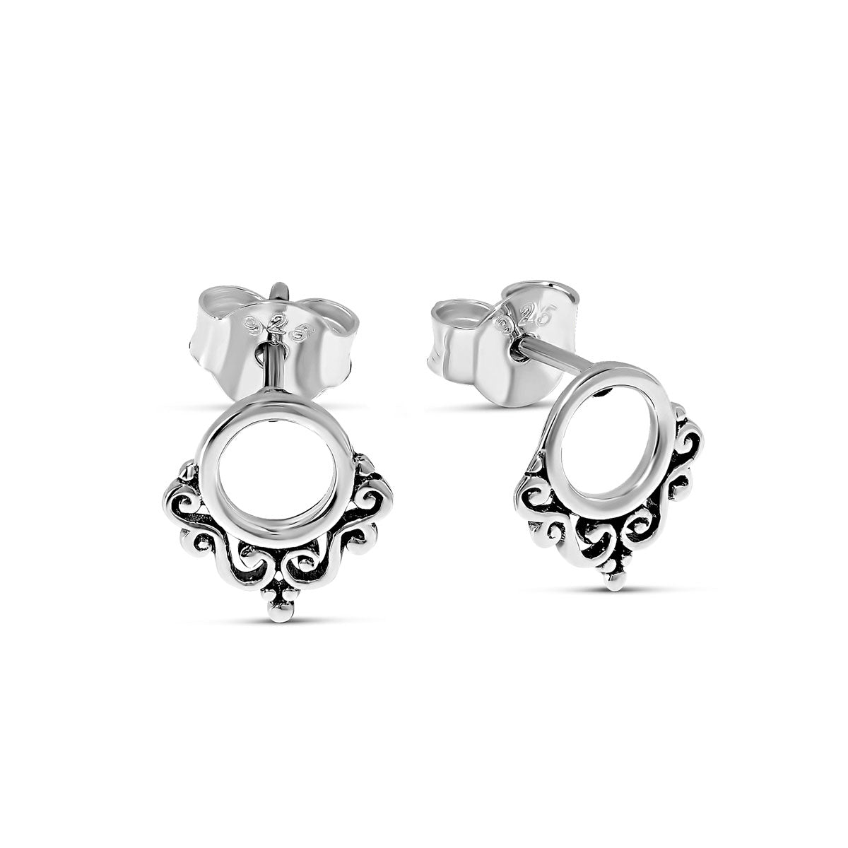 Dainty Mhendhi Archway Studs