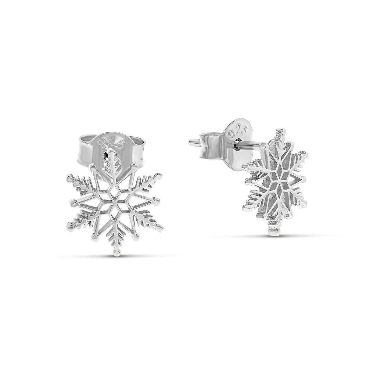 Winter Solstice Snowflake Studs