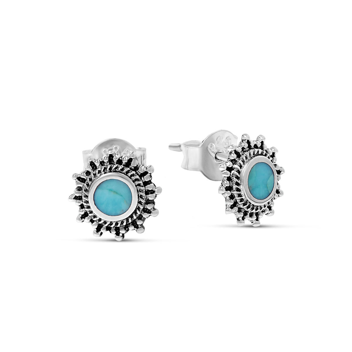 Nusa Sunrise Turquoise Studs