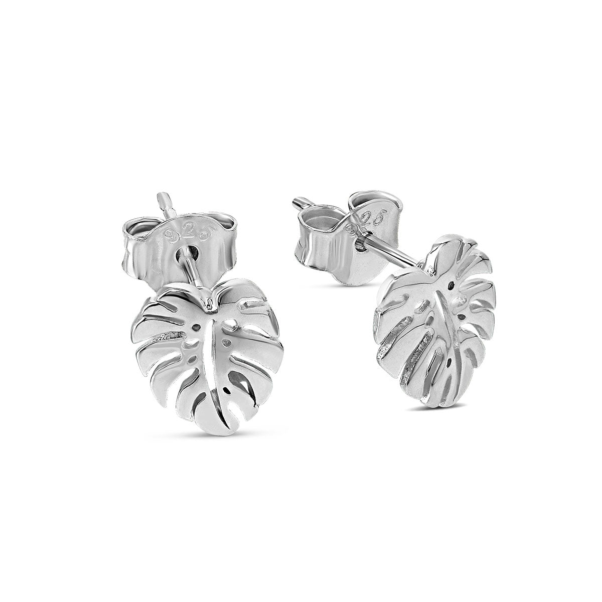 Monstera Studs