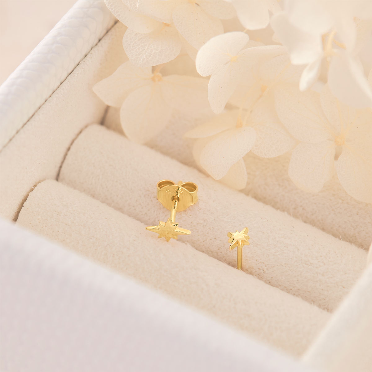 Celestial Studs 18K Gold