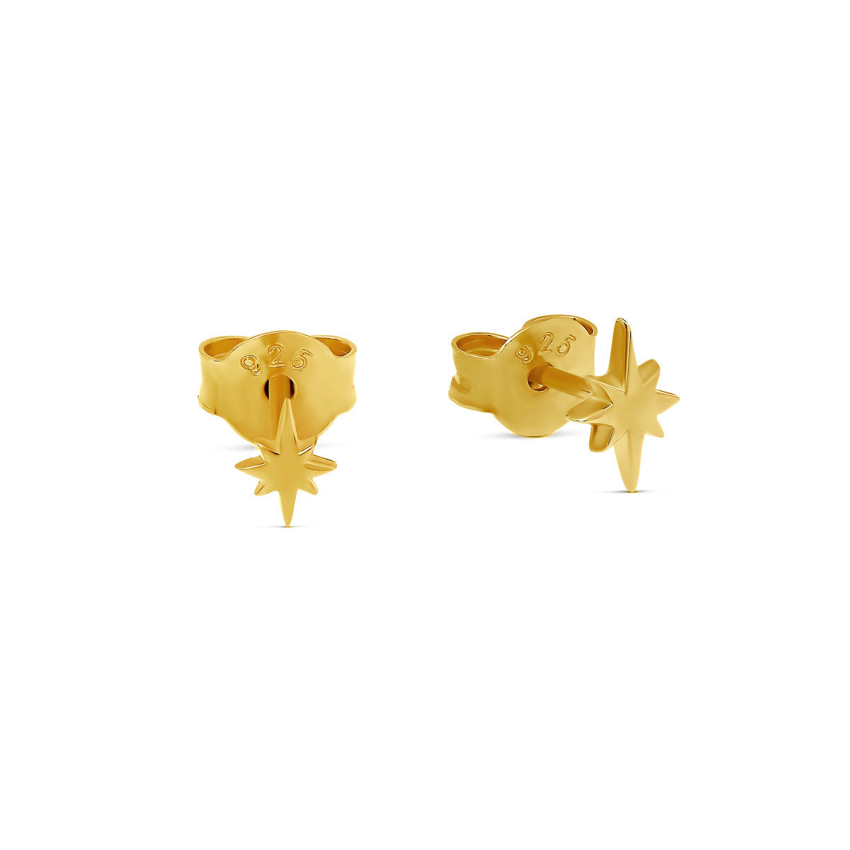 Celestial Studs 18K Gold