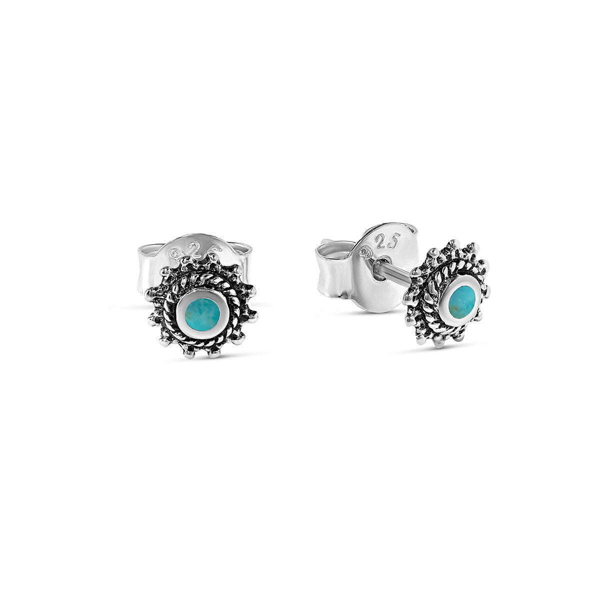 Kuta Sunset Turquoise Studs