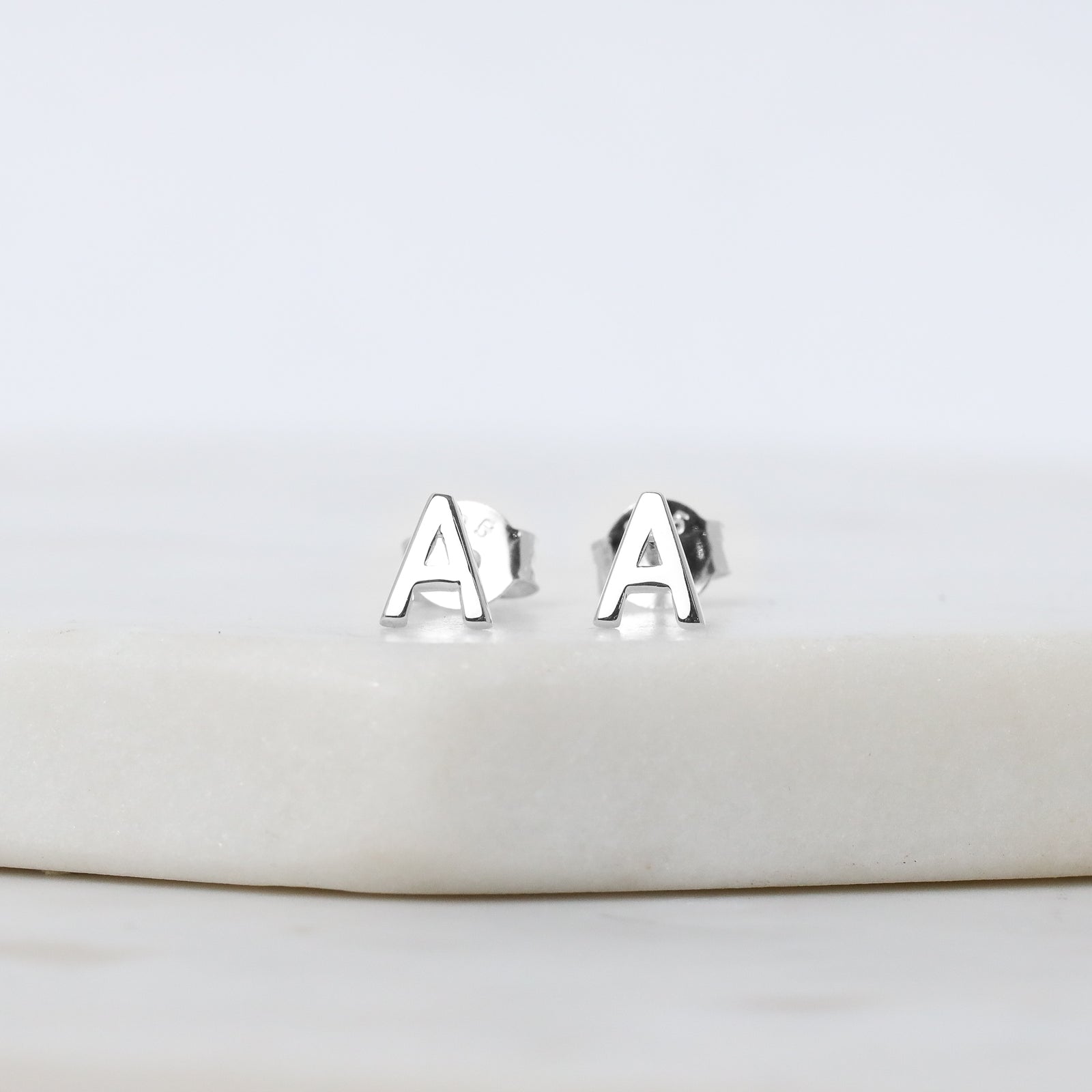 Alphabet Studs