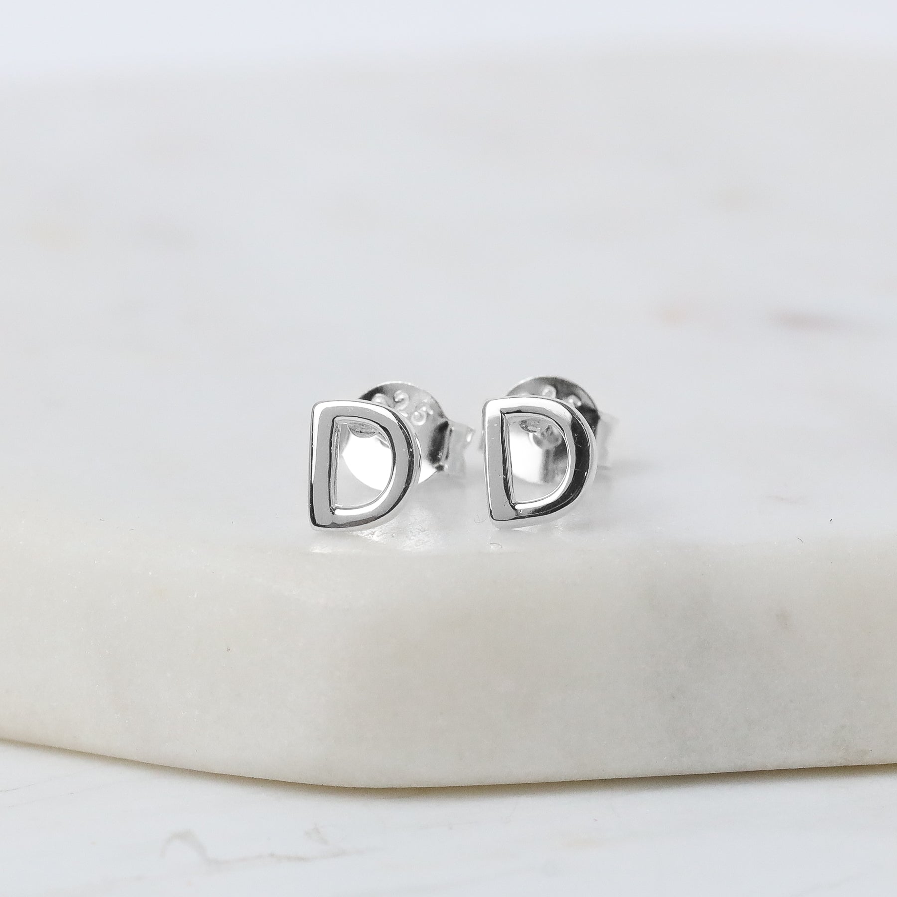 Alphabet Studs