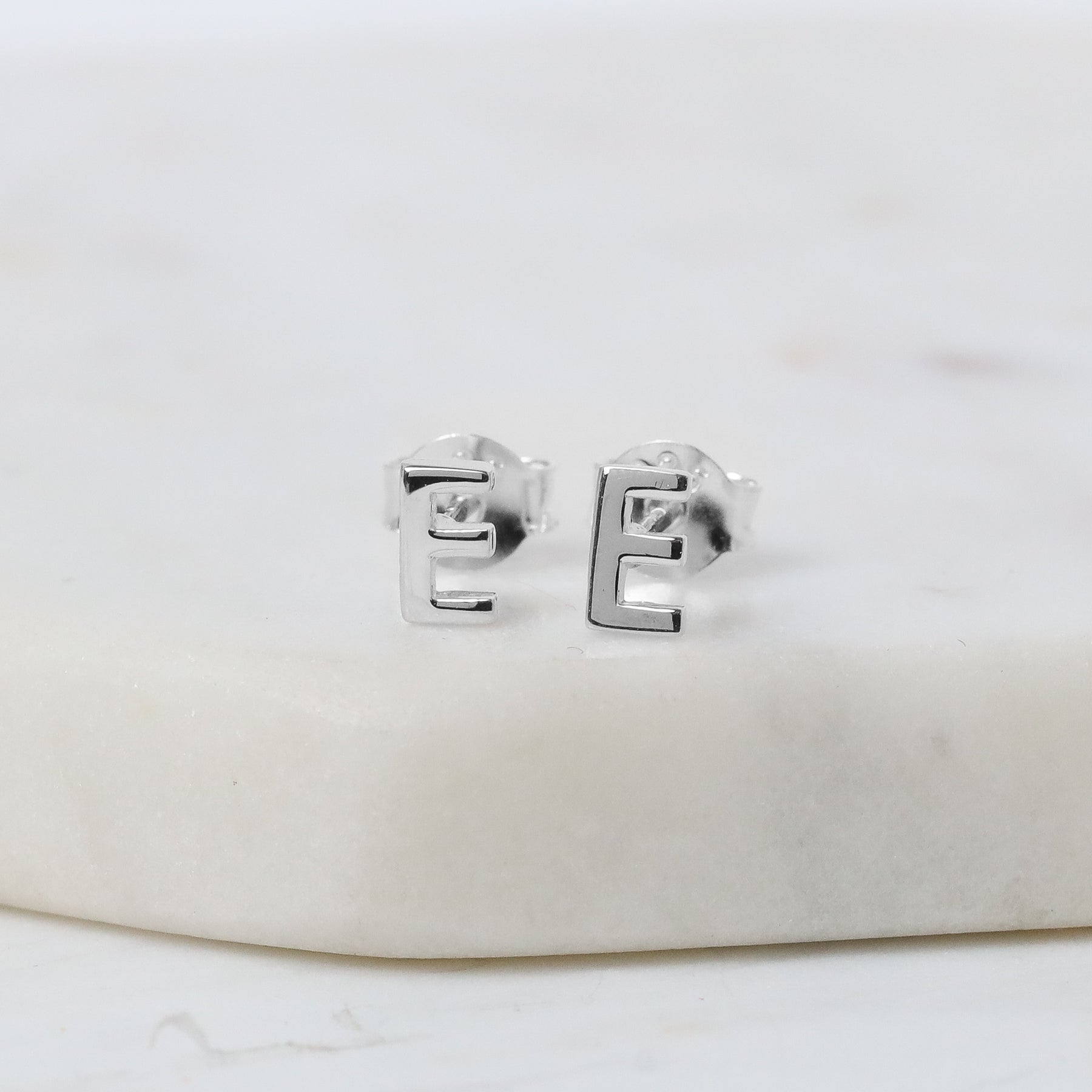 Alphabet Studs