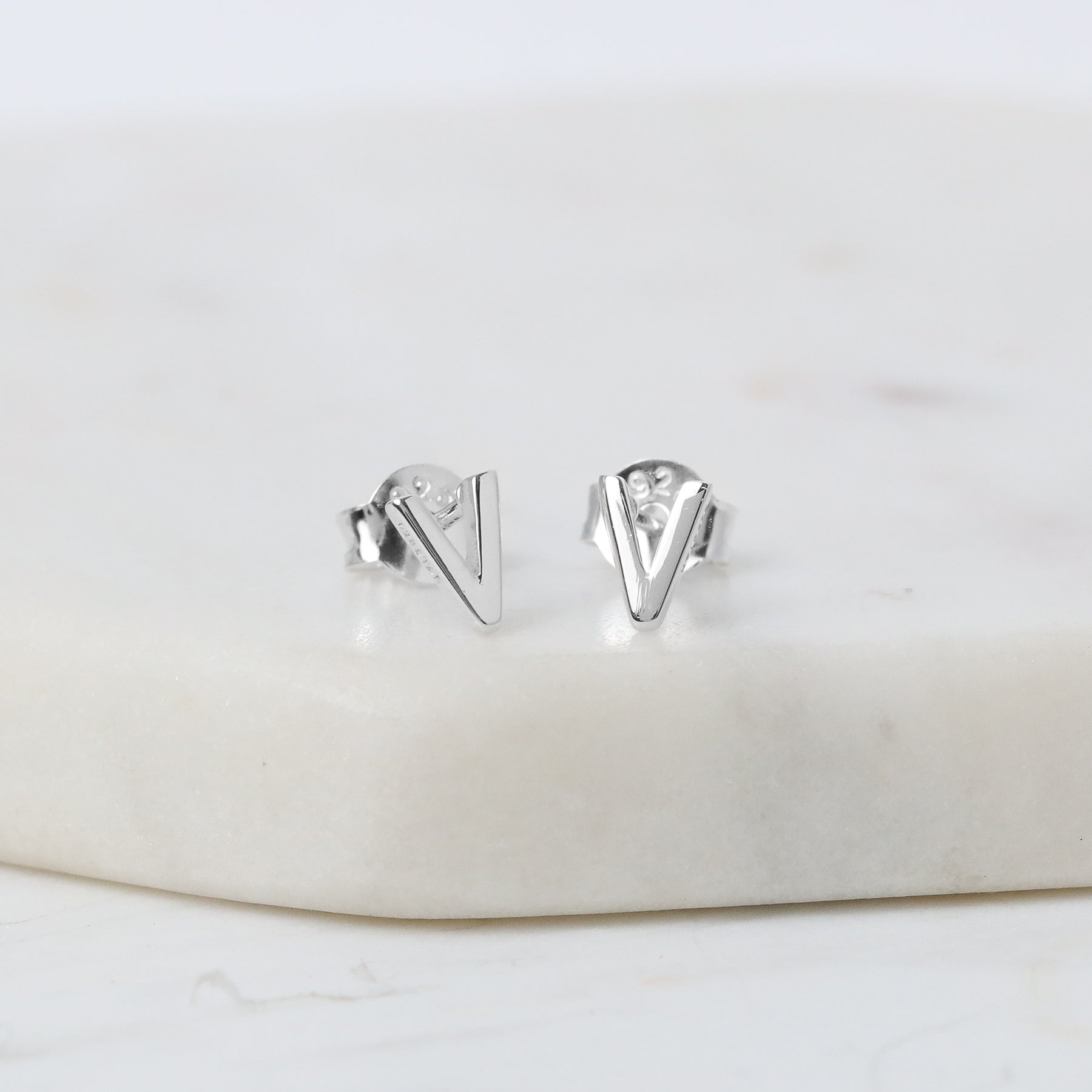 Alphabet Studs