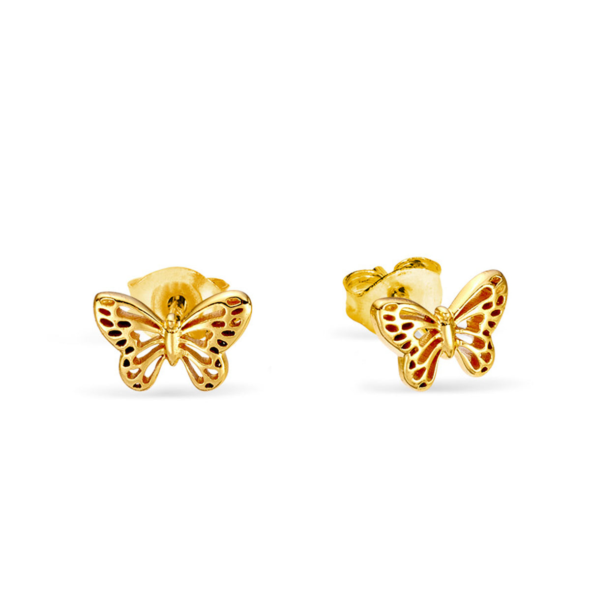 Butterfly Studs Gold