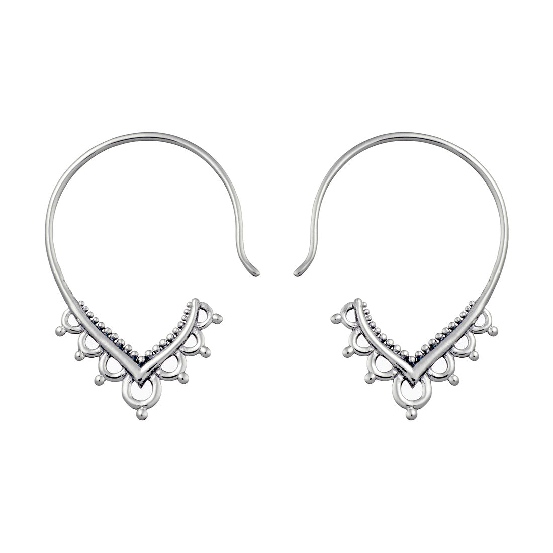 Delicate Henna Hoops
