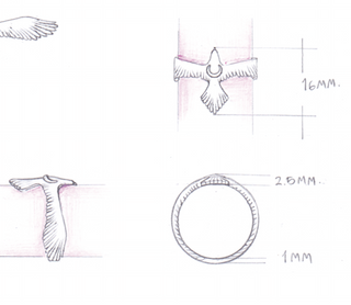 Night Eagle Ring