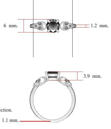 dual skull ring