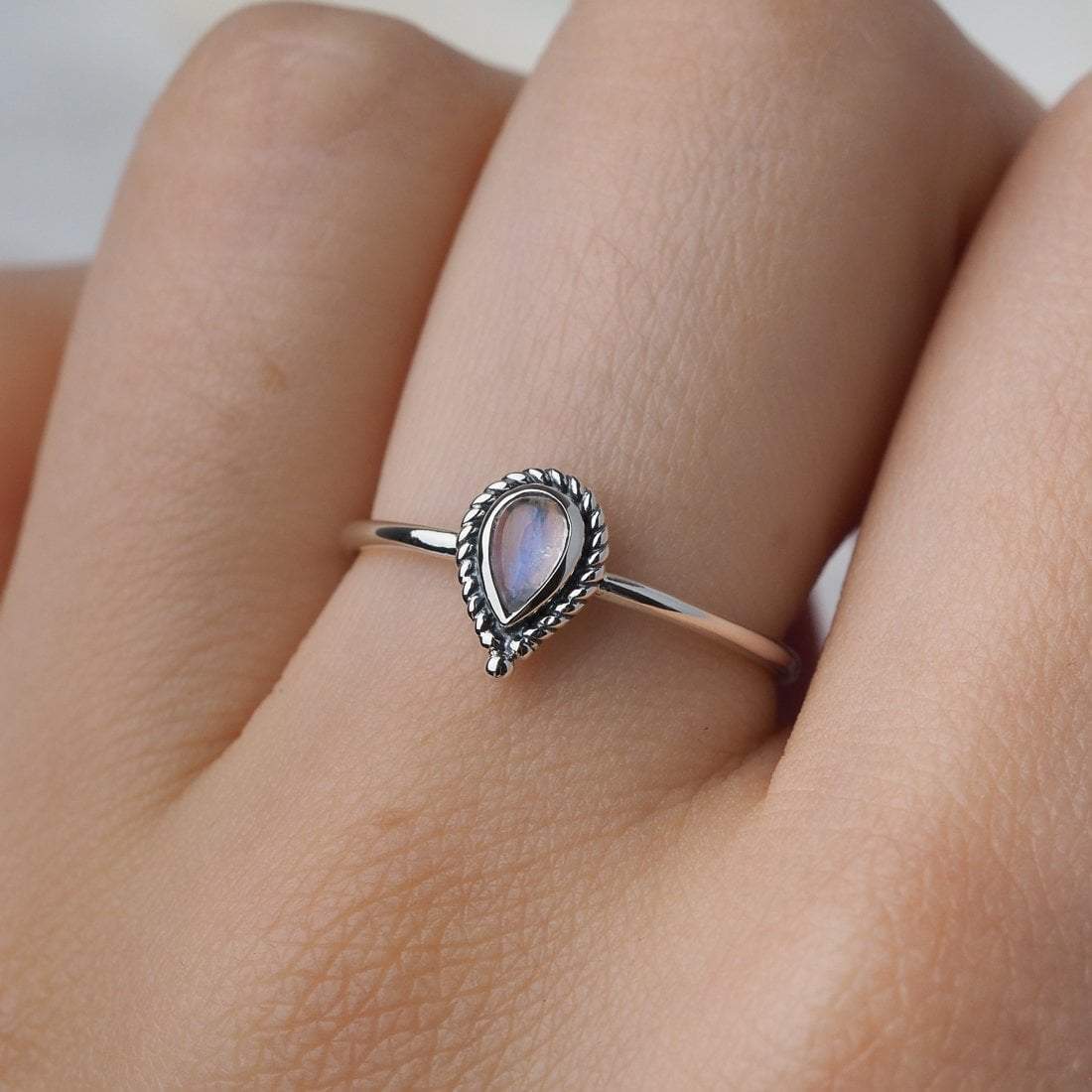 Luria Moonstone Ring